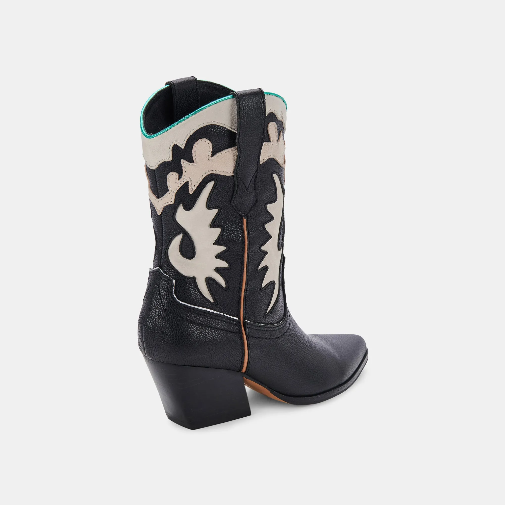 LANDEN BOOTS BLACK LEATHER - re:vita