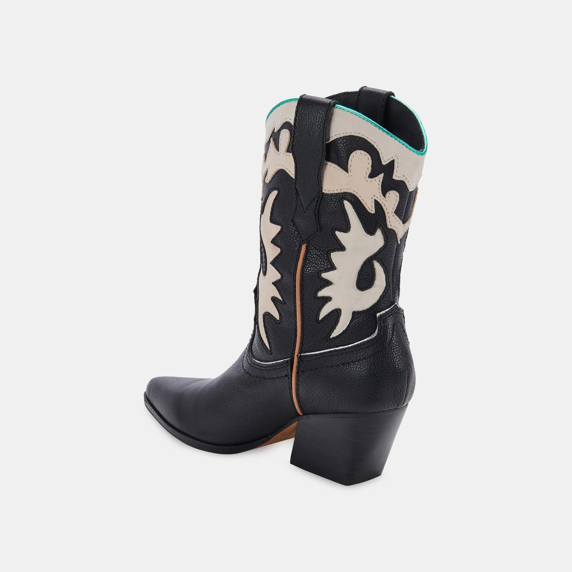 LANDEN BOOTS BLACK LEATHER - re:vita