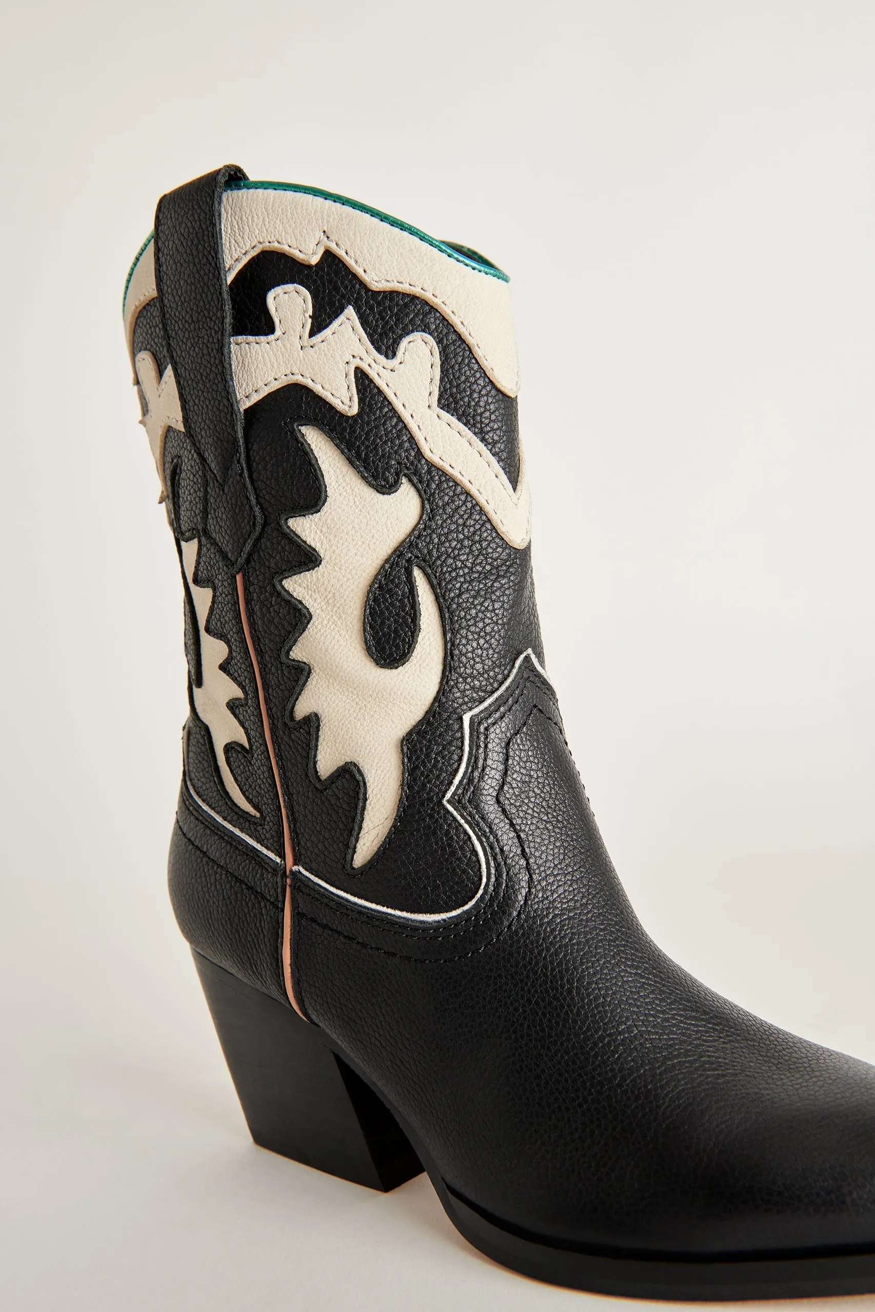 LANDEN BOOTS BLACK LEATHER - re:vita