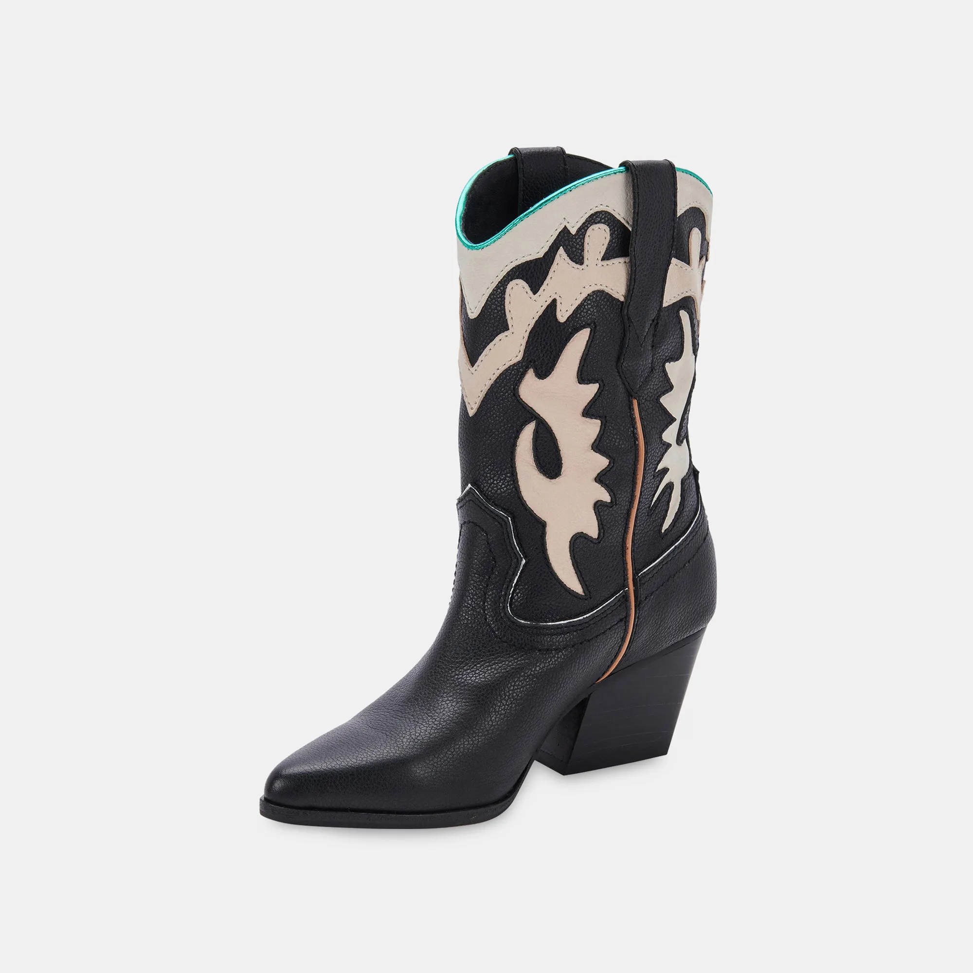 LANDEN BOOTS BLACK LEATHER - re:vita