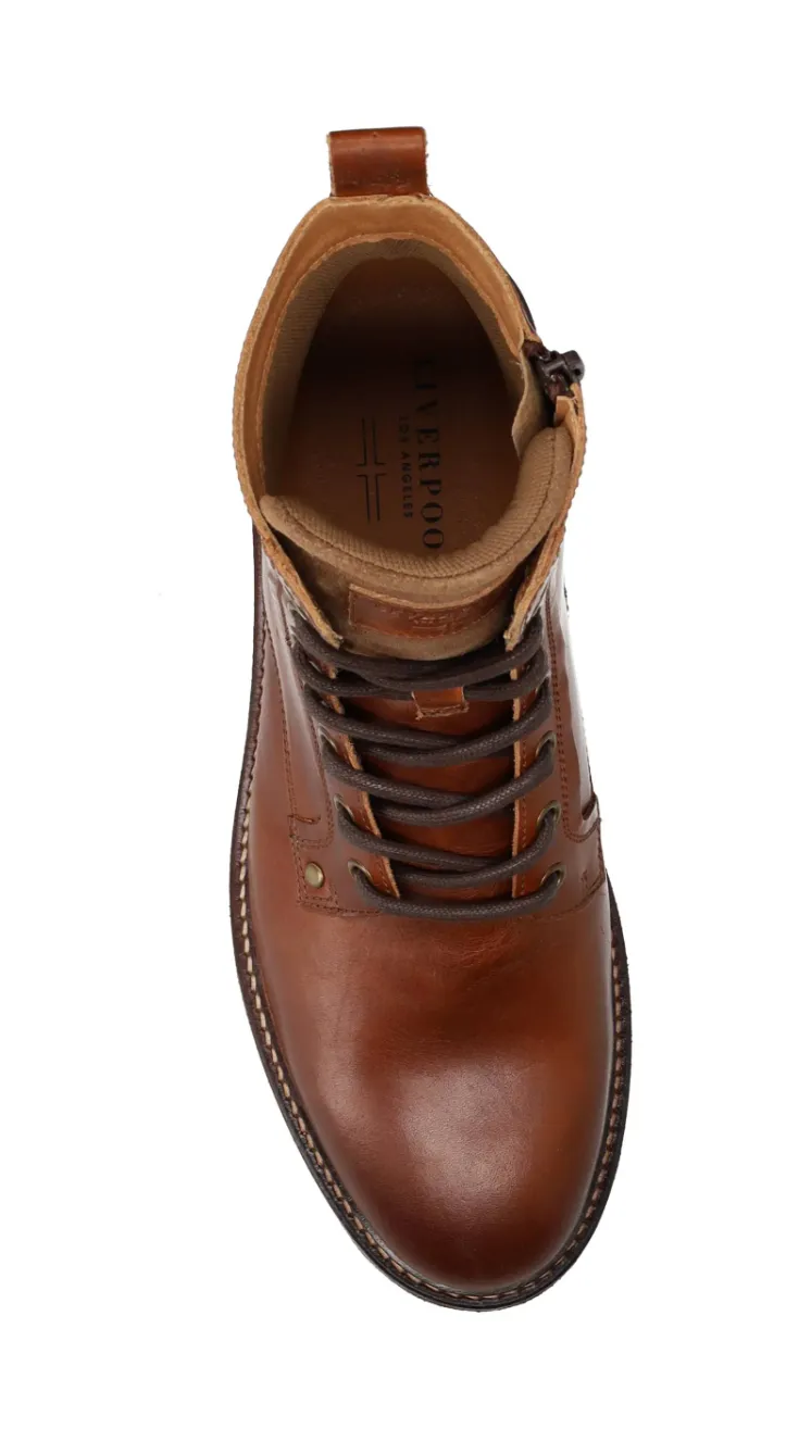Liverpool Richard Burnished Leather Boot