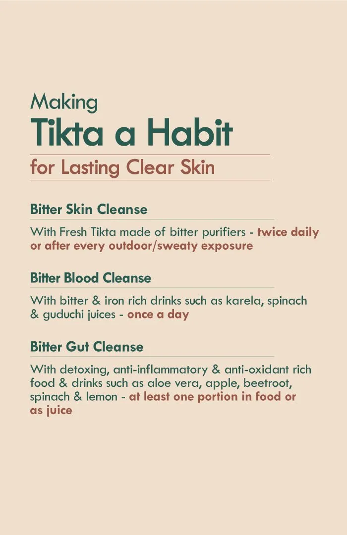 <strong>Roasted Chicory Tikta <br>Gel Face Wash</strong> <br><i>for Men</i>