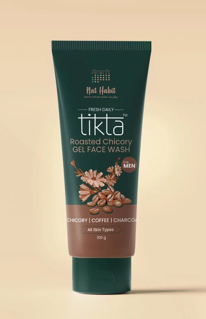 <strong>Roasted Chicory Tikta <br>Gel Face Wash</strong> <br><i>for Men</i>