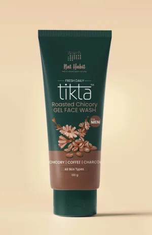 <strong>Roasted Chicory Tikta <br>Gel Face Wash</strong> <br><i>for Men</i>