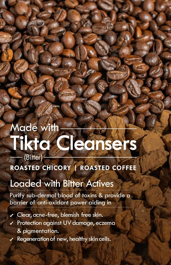 <strong>Roasted Chicory Tikta <br>Gel Face Wash</strong> <br><i>for Men</i>