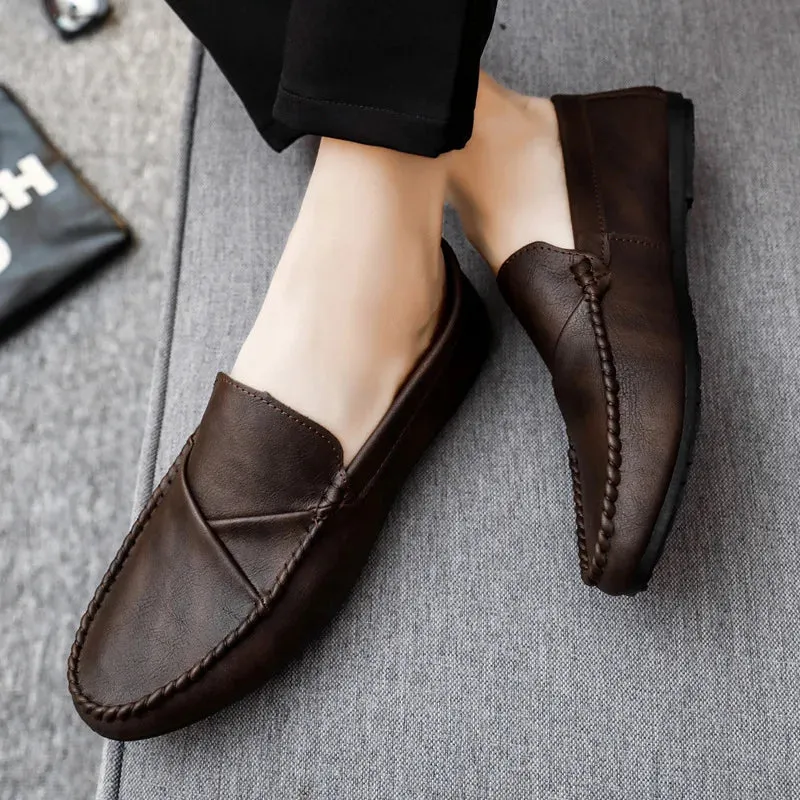 LuxeVerve Handgefertigte Casual Loafers