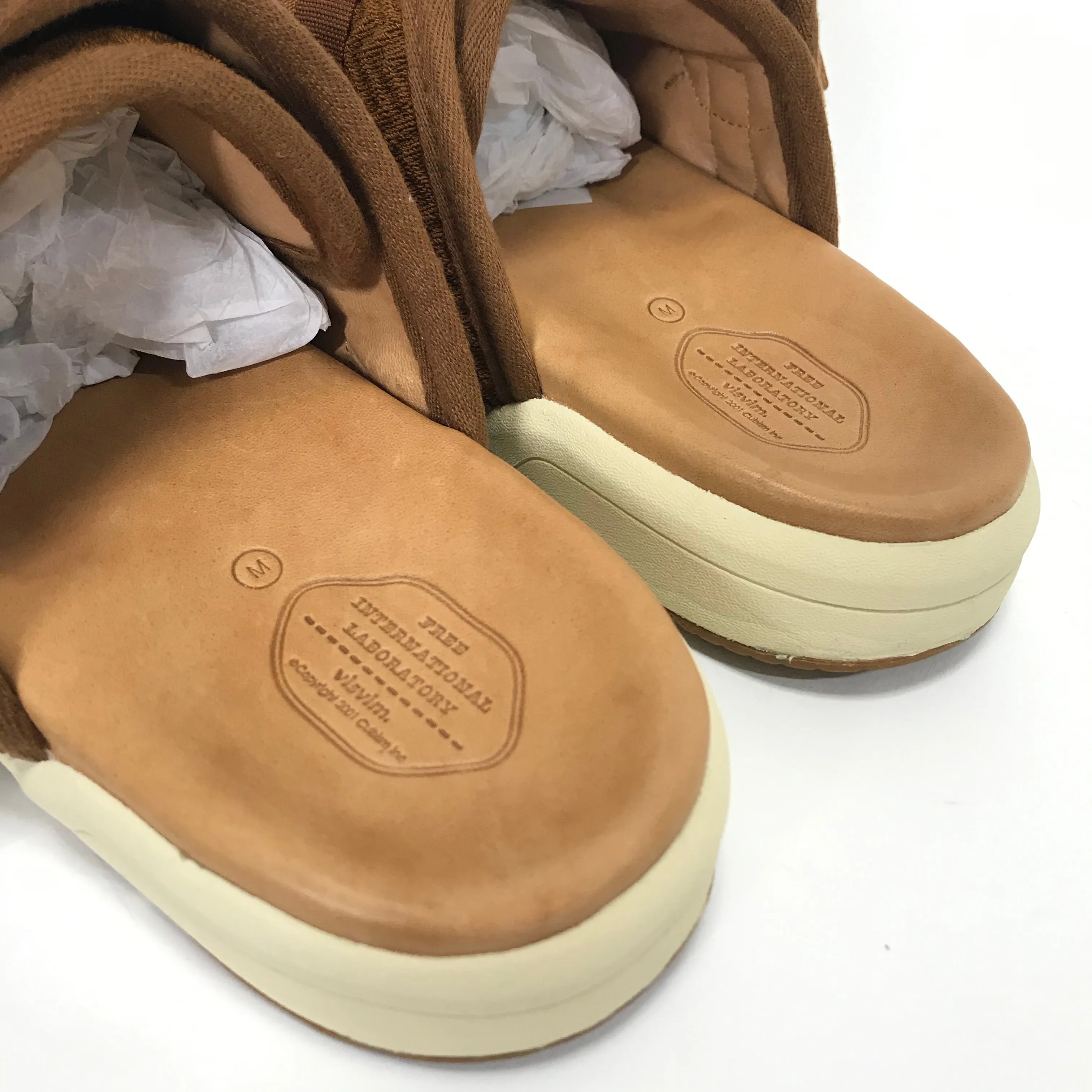 [M] DS! Visvim Christo Sandals Light Brown