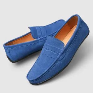 Mason – Stockholm Suede Loafers with Cushioned Comfort & Non-Slip Sole