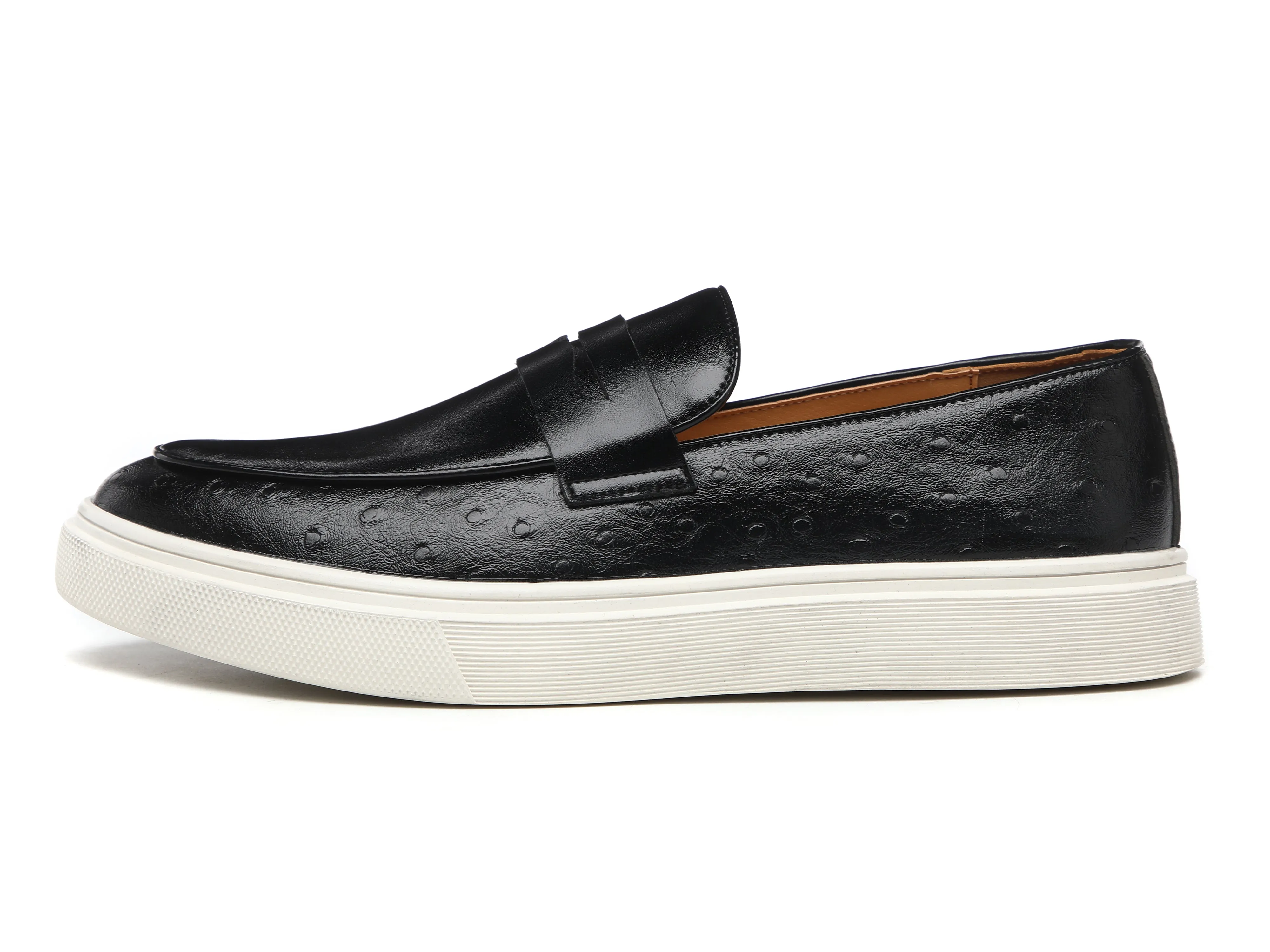 Men's Chunky Sole Penny Loafers