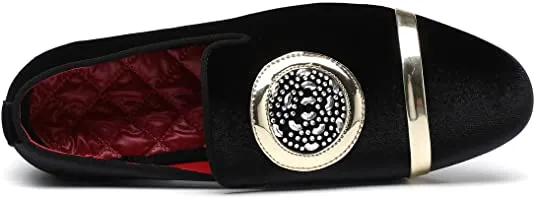 Men's Velvet Casual Loafers