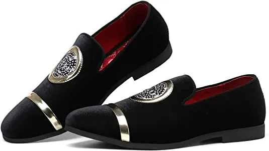 Men's Velvet Casual Loafers