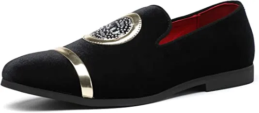 Men's Velvet Casual Loafers