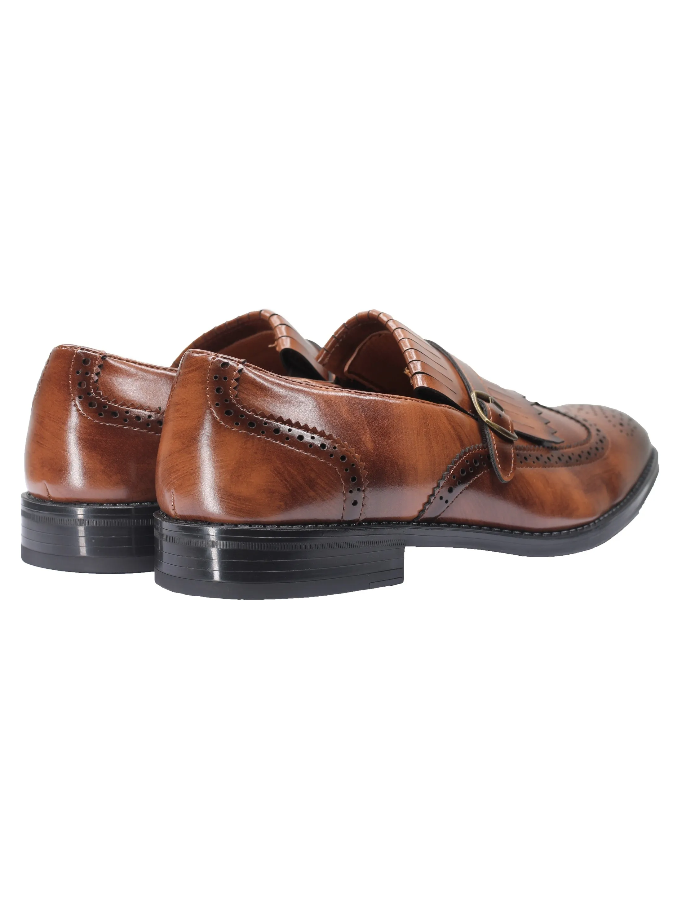 MONK STRAP BROGUE LOAFERS