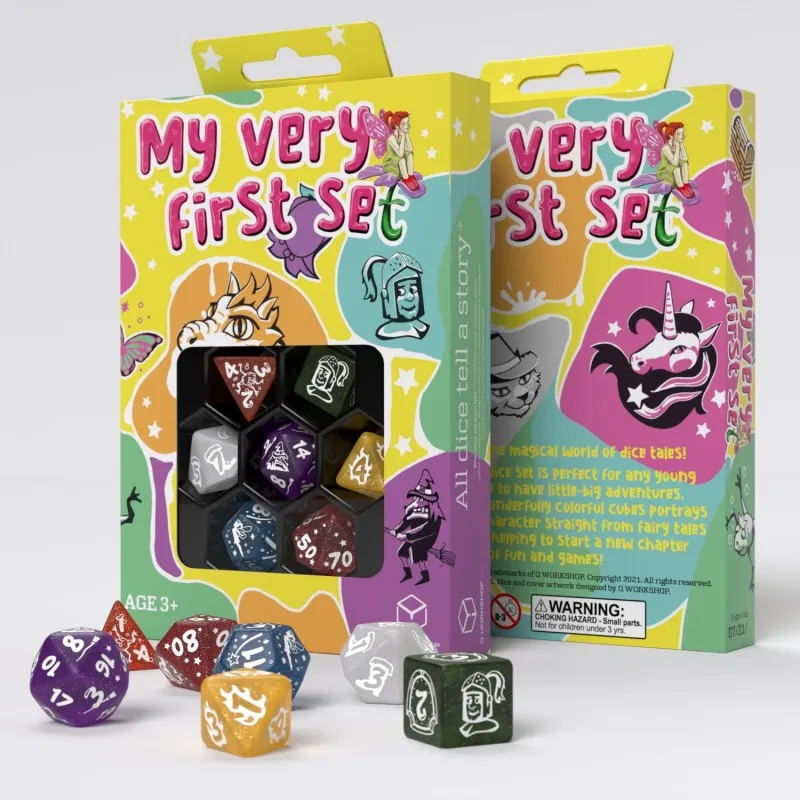 My Very First  Dice Set (7) - Fairy Dust