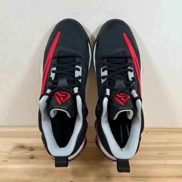 Nike Giannis Immortality 3 Basketball sneakers mens 11 Black Grey University Red