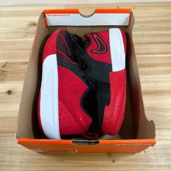 Nike G.T. Cut 3 Basketball sneakers youth 6.5 Y Red Black NEW with Box