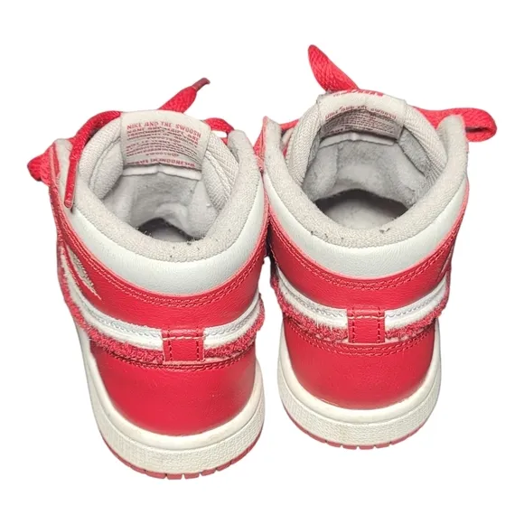 Nike Jordan 1 Retro High OG  Varsity Red Toddler Size 10C CU0450-061