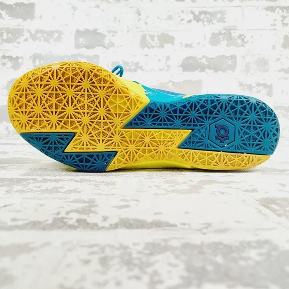 Nike KD VI Sonic Yellow Lace Up Athletic Basketball Sneakers O301