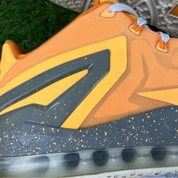 Nike LeBron 11 Low Floridian Mango Men's Basketball Sneakers US 10