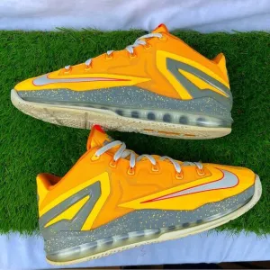 Nike LeBron 11 Low Floridian Mango Men's Basketball Sneakers US 10