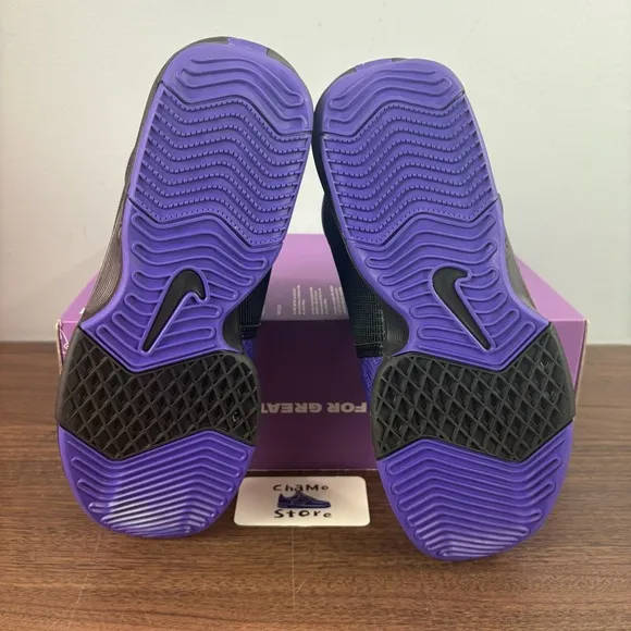 Nike Lebron Witness 8 Lakers Black Purple New Sneakers Basketball Men’s Sz