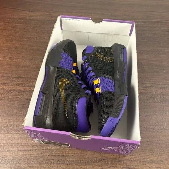Nike Lebron Witness 8 Lakers Black Purple New Sneakers Basketball Men’s Sz