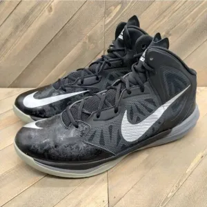 Nike Prime Hype DF Black Camo Basketball Sneakers Mens Size 14 Athletic Shoes‎