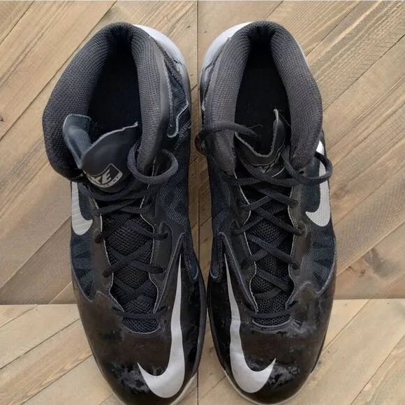 Nike Prime Hype DF Black Camo Basketball Sneakers Mens Size 14 Athletic Shoes‎