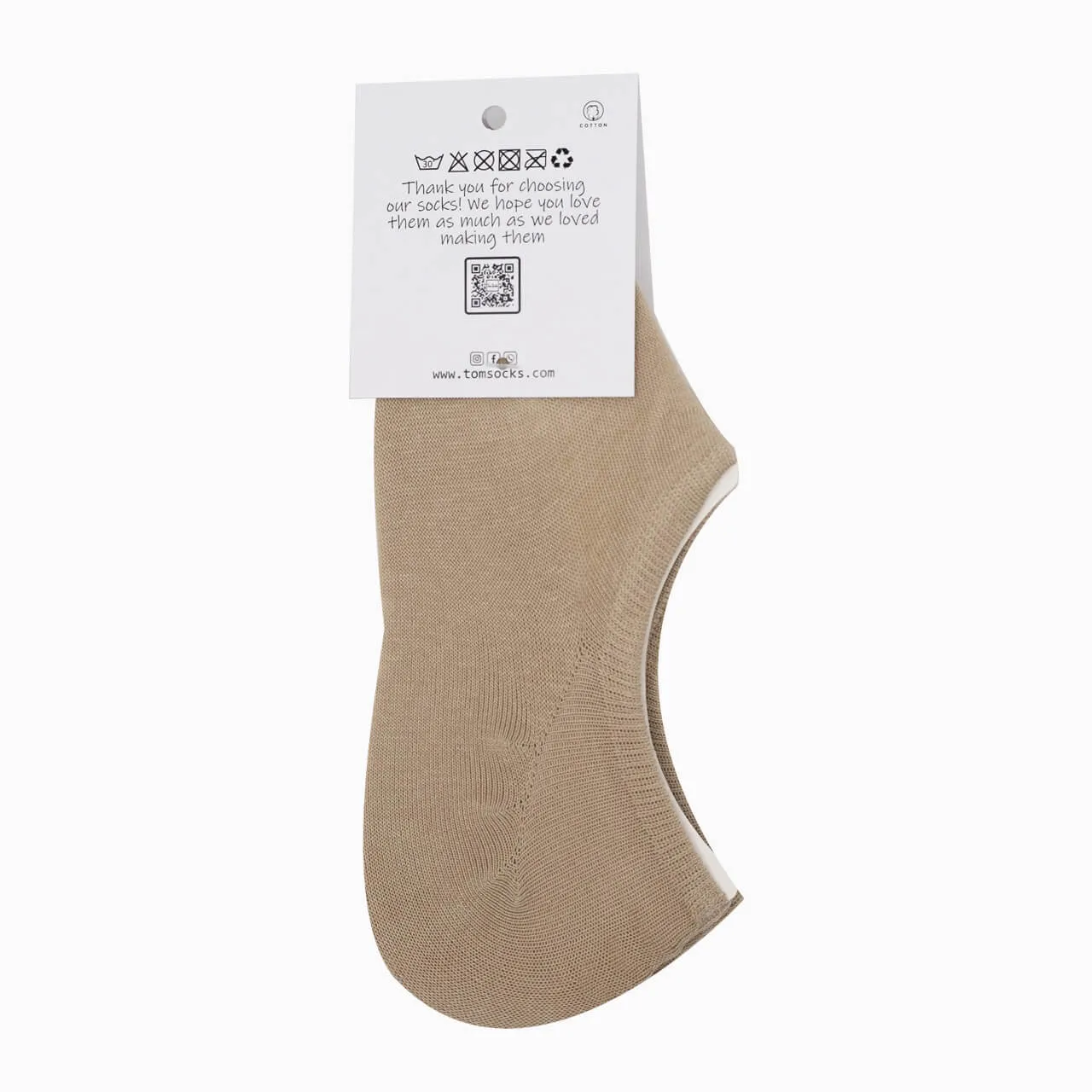 No-Show 3-Pack Tan