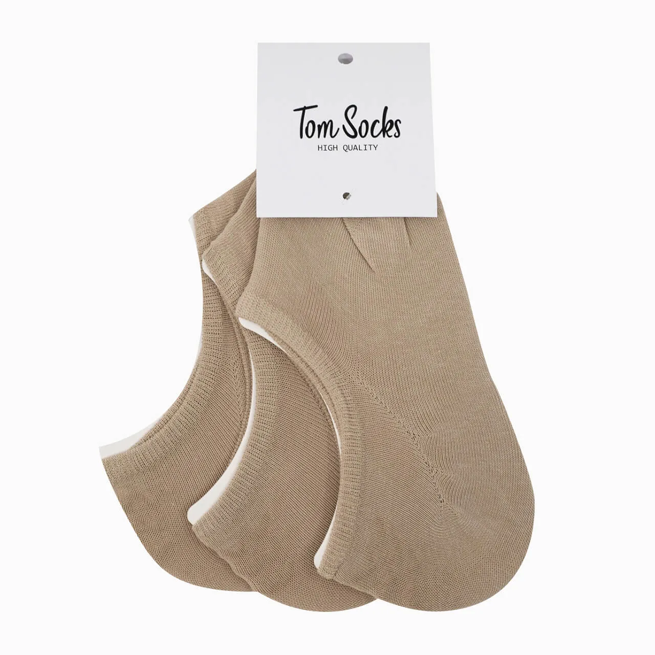 No-Show 3-Pack Tan