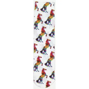 Ovation Kid's Zocks Boot Socks-Flower Power Horses