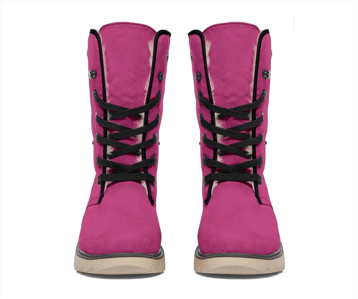 Pink Polar Boots