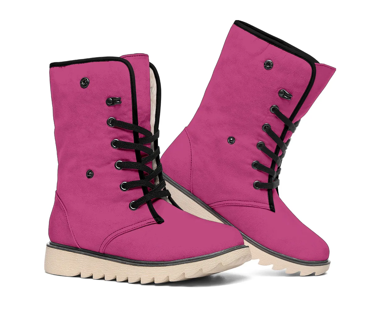 Pink Polar Boots