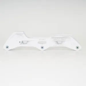Powerslide Elite Casted Frame, Trinity mount, 3x100, 231mm length, White