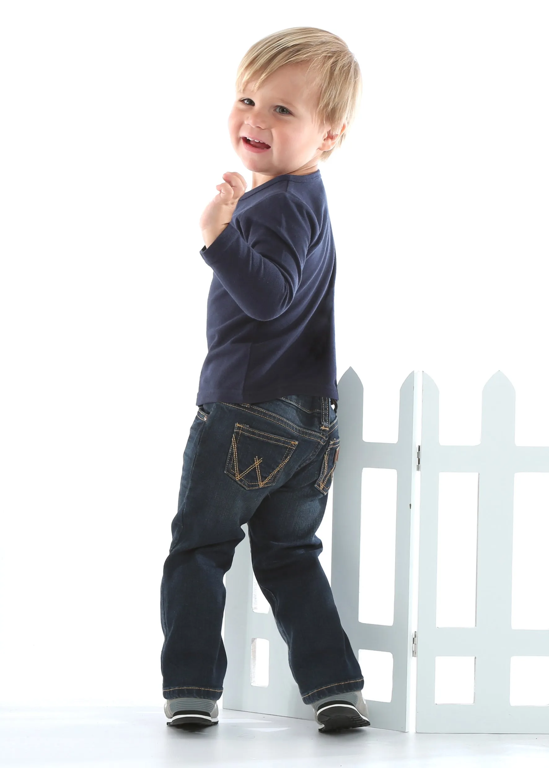 PQJ136D Wrangler Infant All Around Baby Western Jean