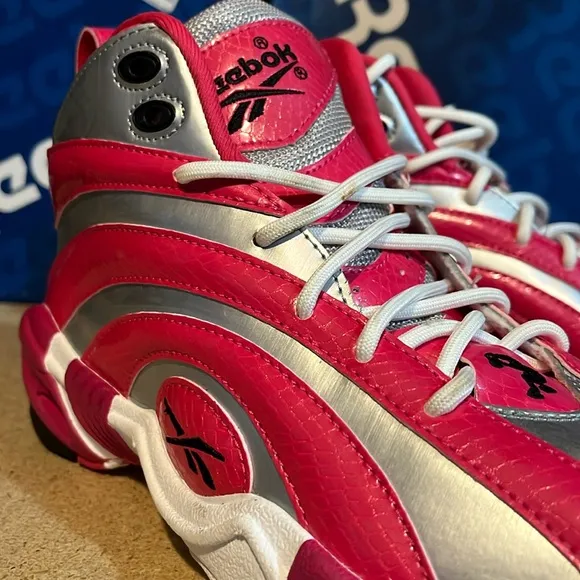 Reebok Shaqnosis OG Shaq basketball shoes sneakers V53880 Youth Girls 6.5