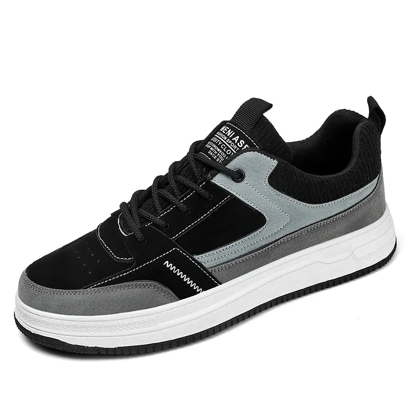 Retro Patchwork Sneakers