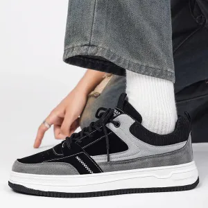 Retro Patchwork Sneakers
