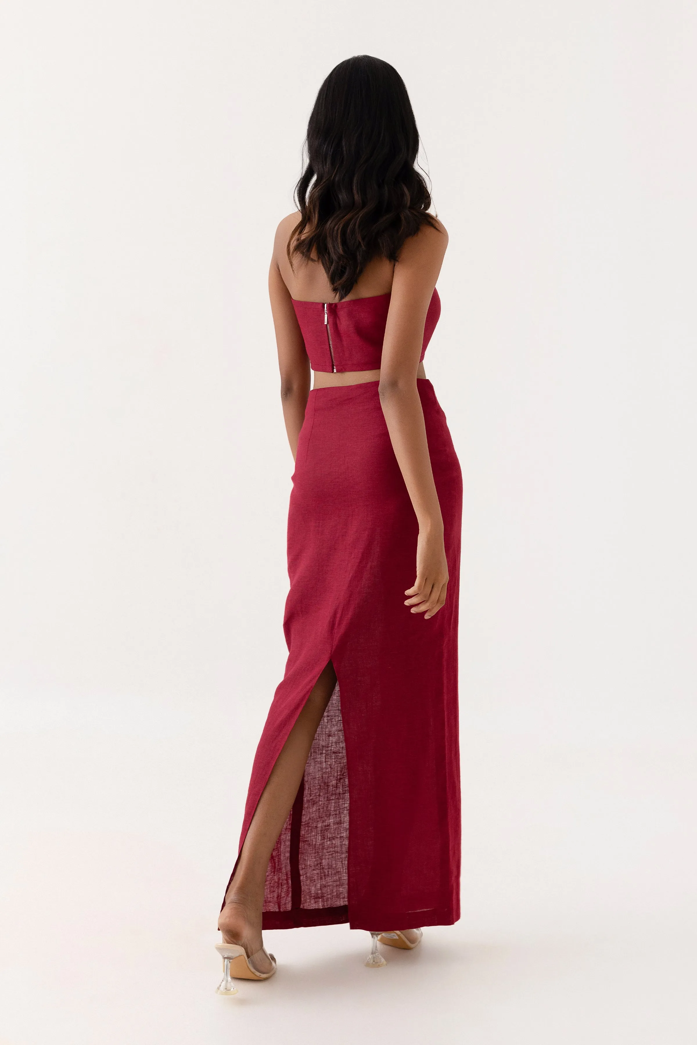 Rewa Skirt Sangria