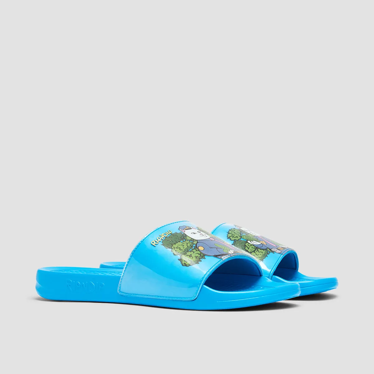 Ripndip Confiscated Slides Sandals -  Blue