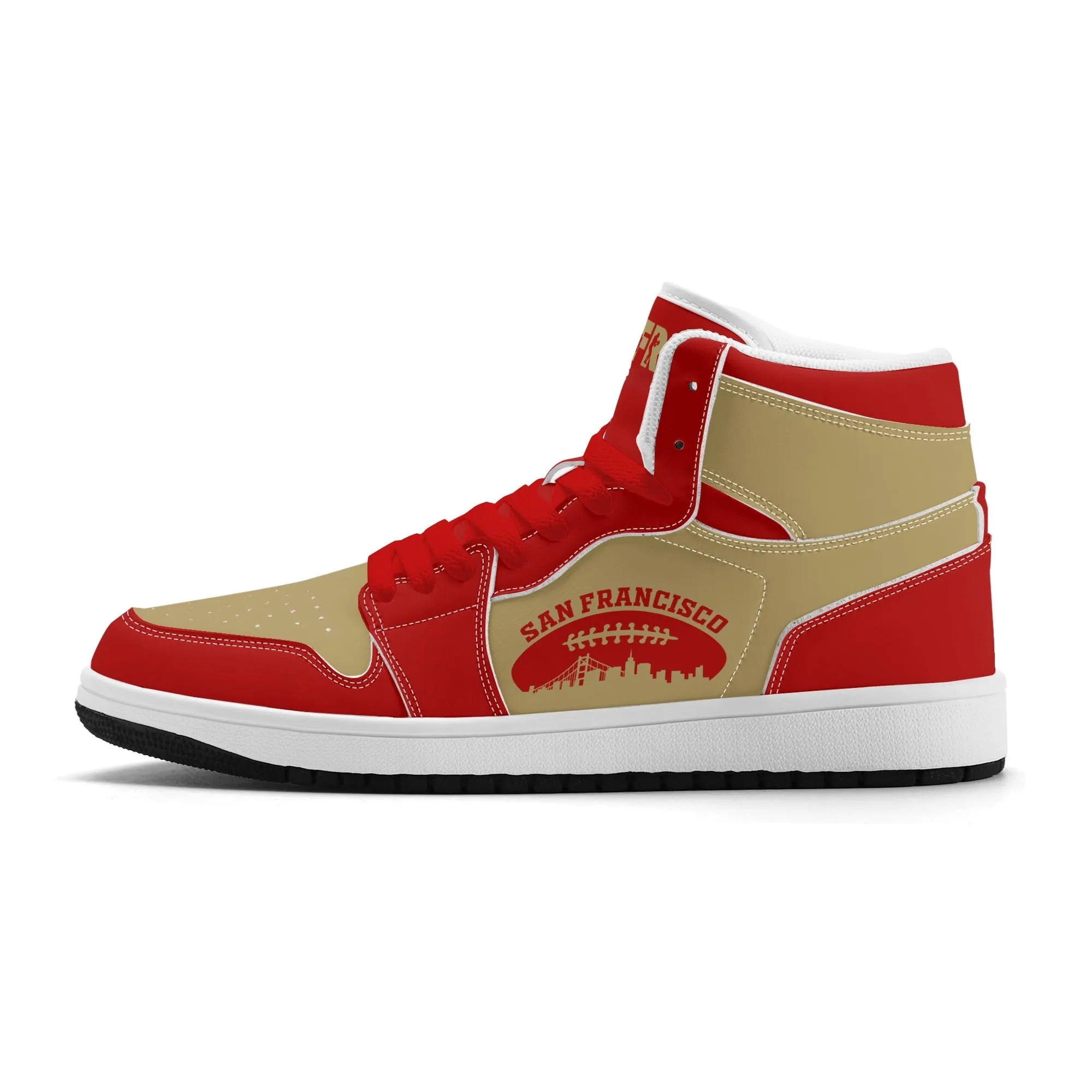 San Francisco Football Sports Team Themed Shoes