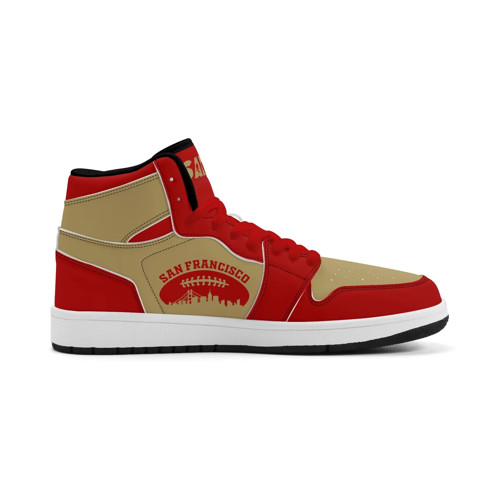 San Francisco Football Sports Team Themed Shoes
