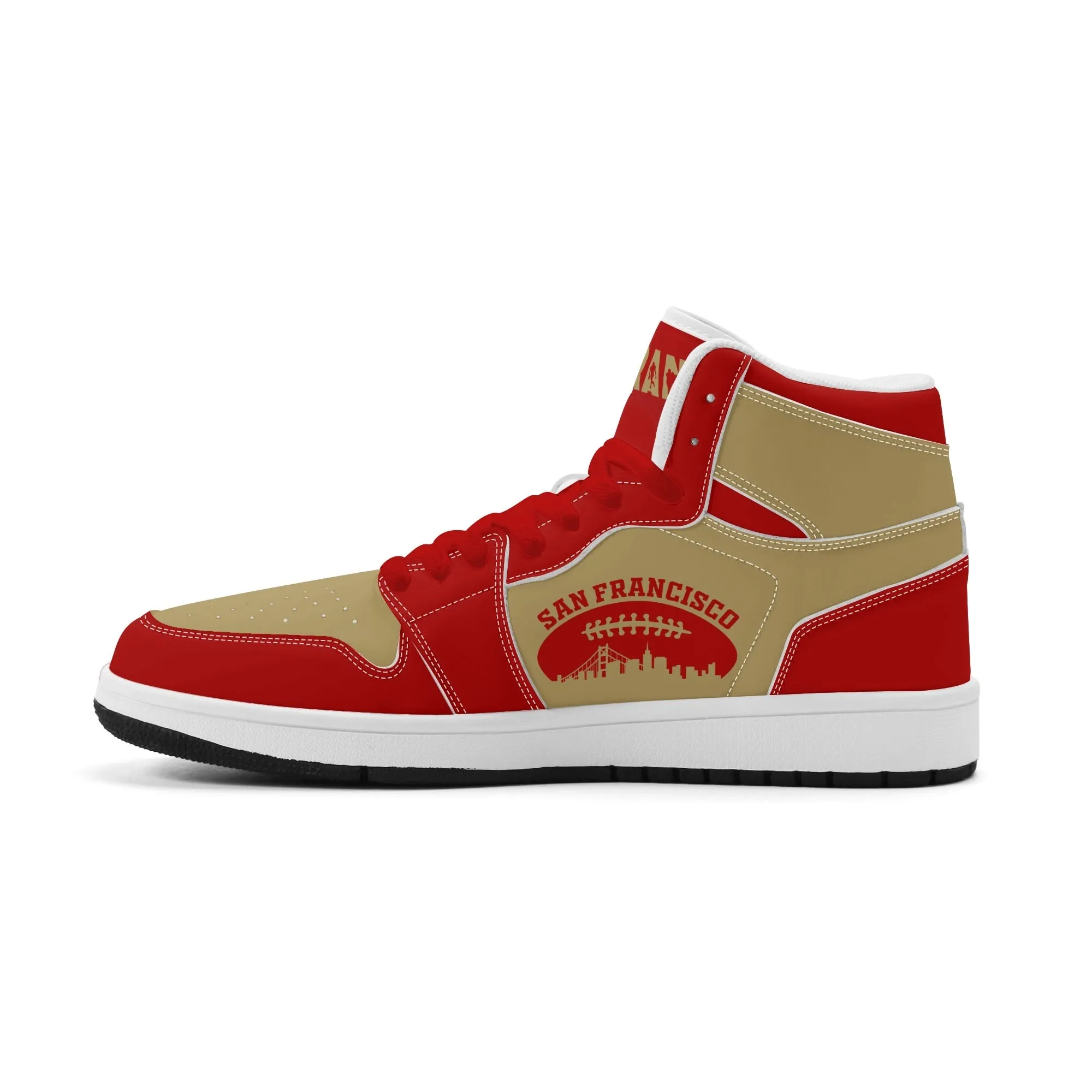 San Francisco Football Sports Team Themed Shoes