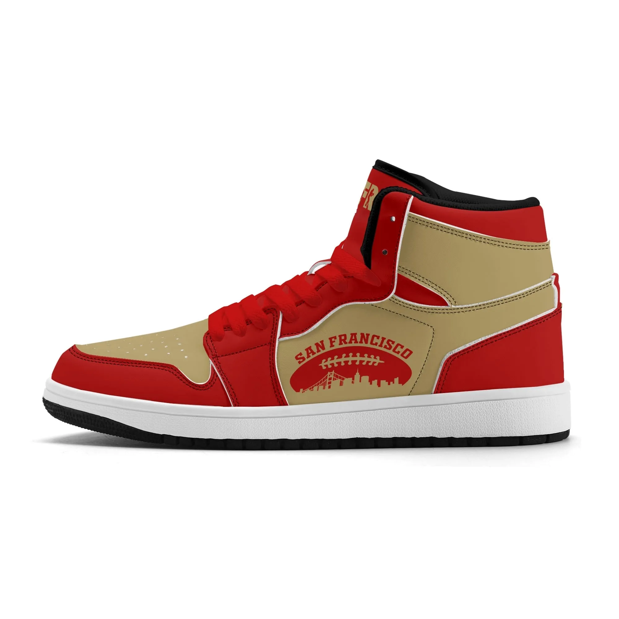 San Francisco Football Sports Team Themed Shoes