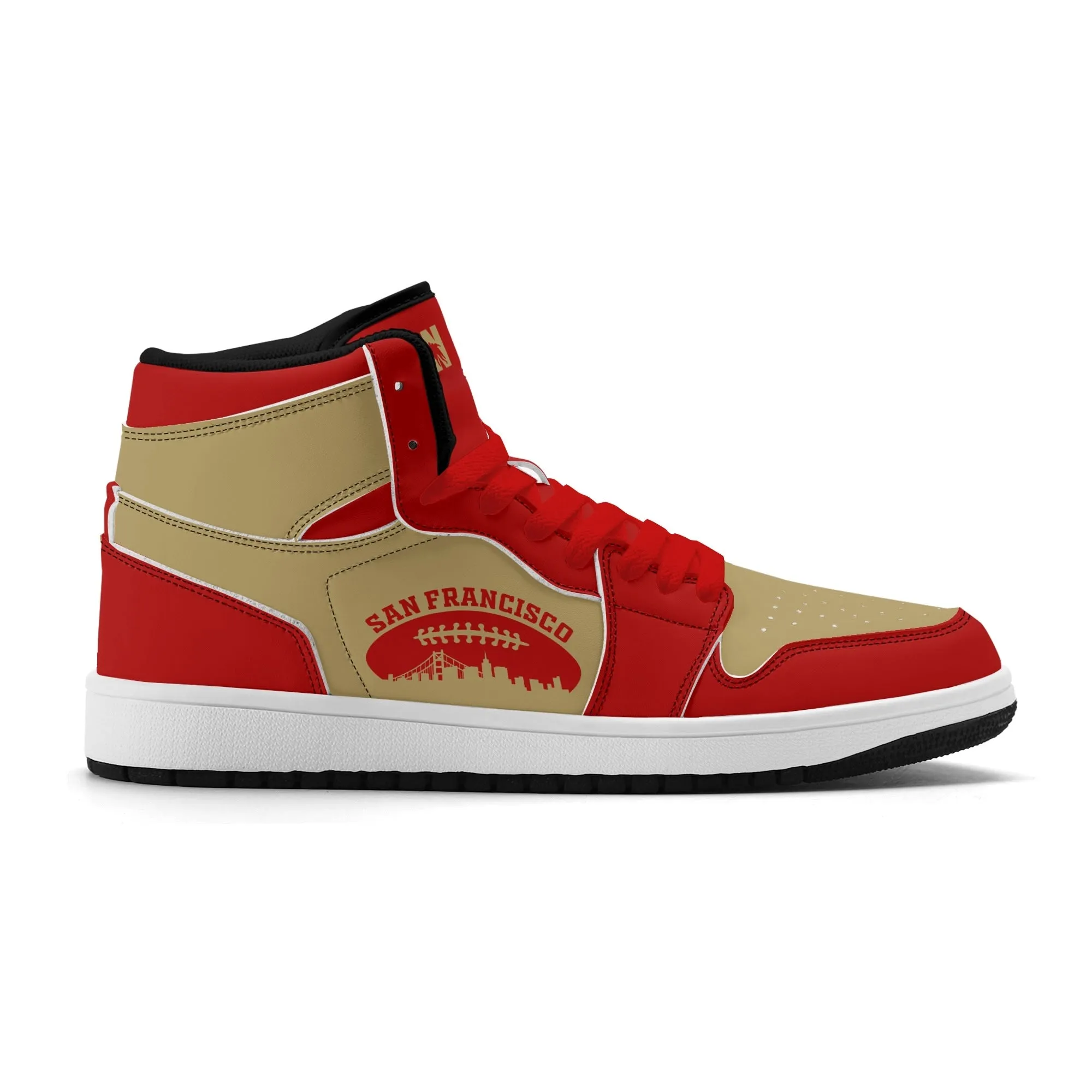 San Francisco Football Sports Team Themed Shoes