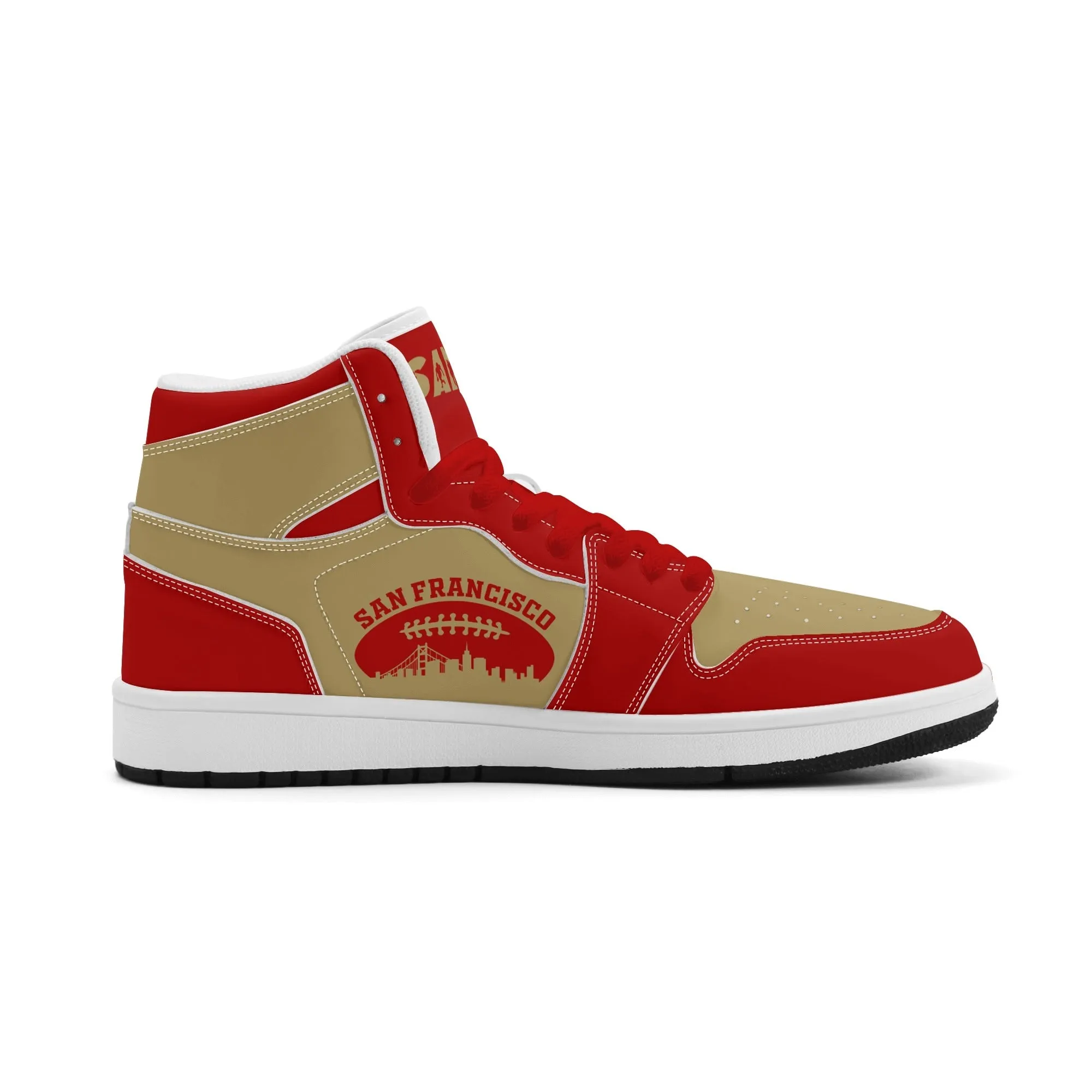 San Francisco Football Sports Team Themed Shoes