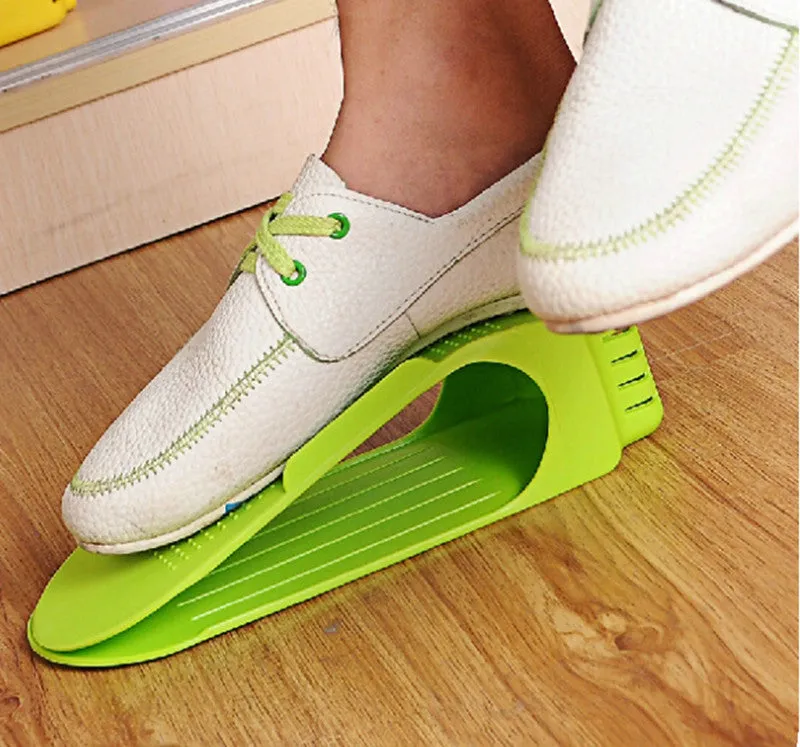 Shoe Stacker - The Adjustable Shoe Rack Space Saver