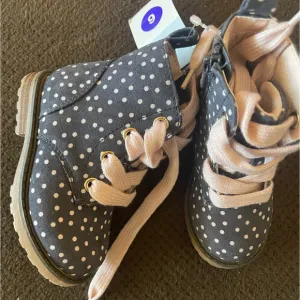 Size 6 Toddler Bundle!  2 Cat &amp; Jack Boots and 1 pair See Kia Run Silver Sparkle
