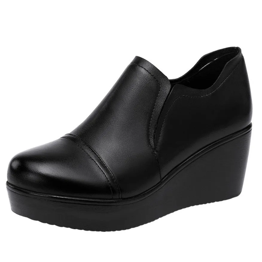 Small Size Wedge Heel Booties DS378