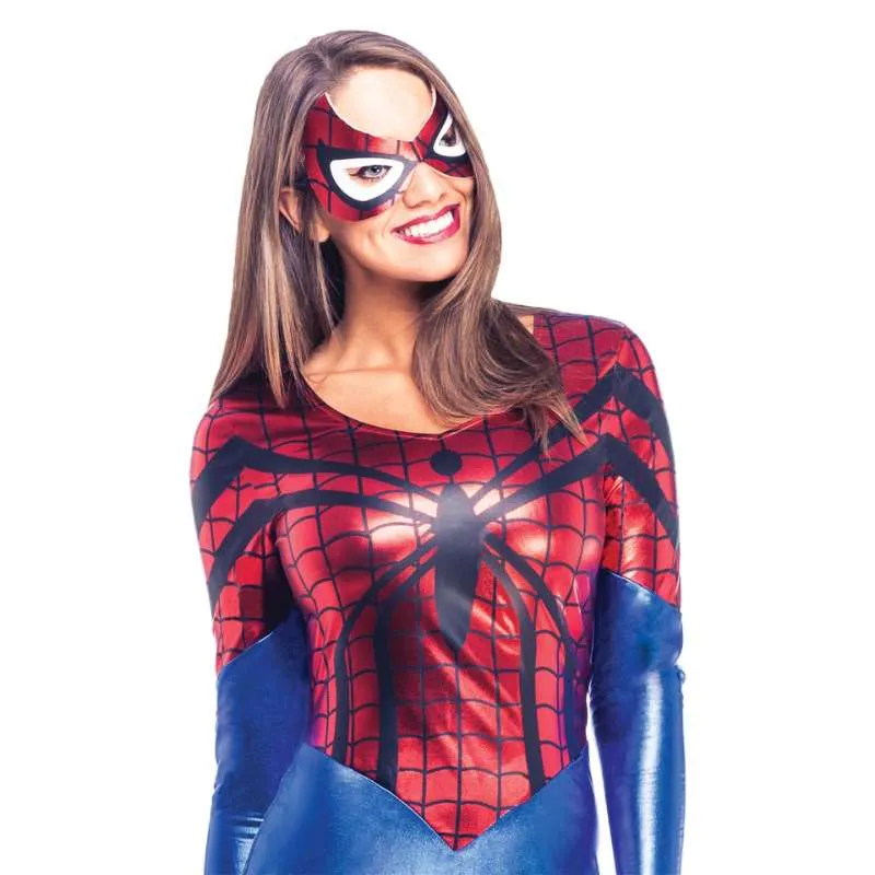 Spider-Girl Dress and Mask - Adult